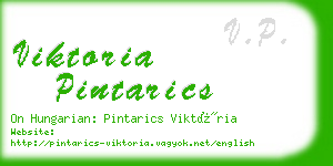 viktoria pintarics business card